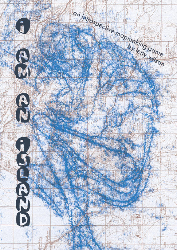 ink drawing of a forest of strange gnarled trees, with a gnome standing in the foreground with one hand on a tree trunk